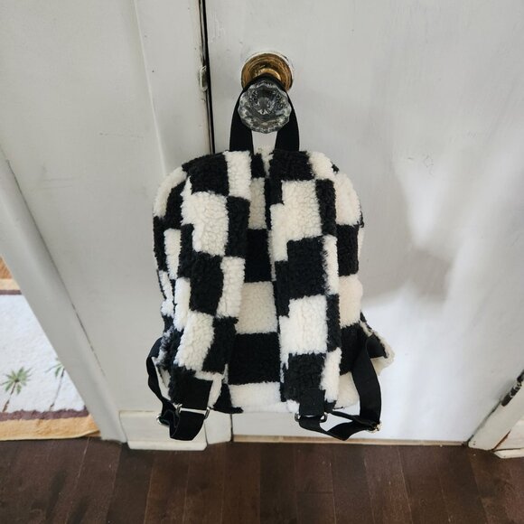 Checkered Mini Backpack - Picture 4 of 4